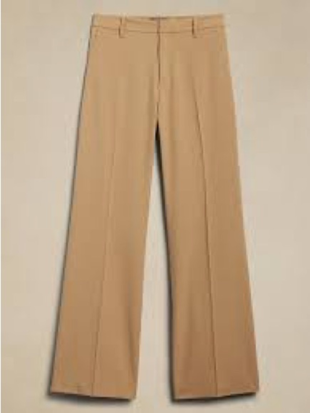 Banana Republic Factory Tan Wide-Leg Trousers